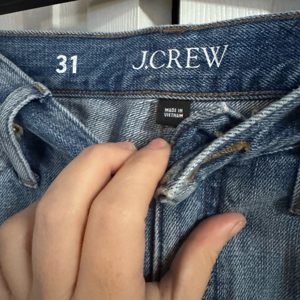 J. Crew Blue Flare & Wide Leg Jeans - Picture 4 of 7